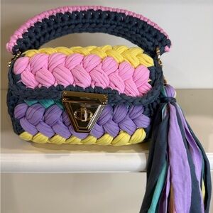 Colorful Handwoven Women's Bag